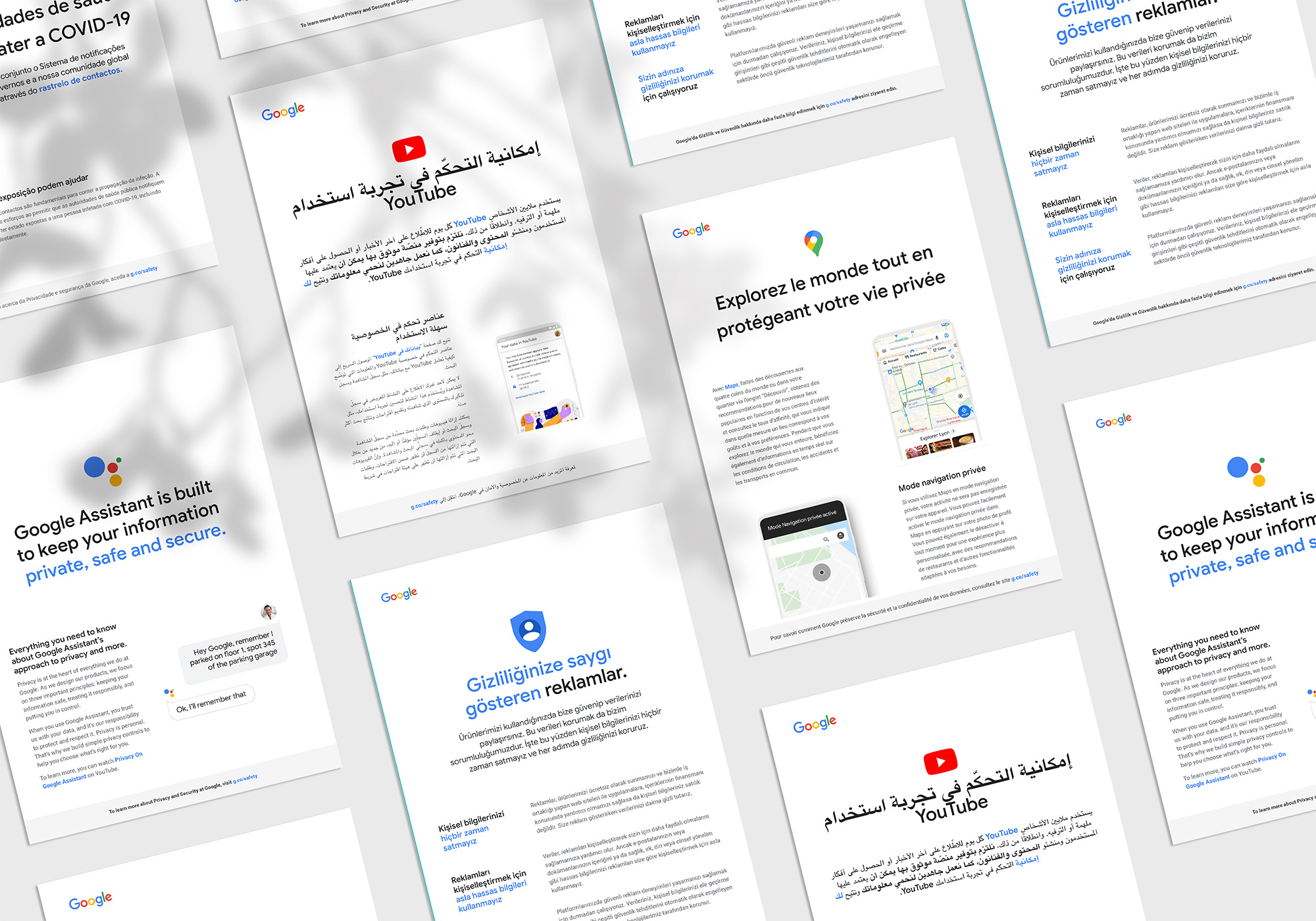 Google Global One pagers
